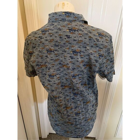 Dirty Laundry Men’s button down short sleeve shirt - Picture 3 of 7